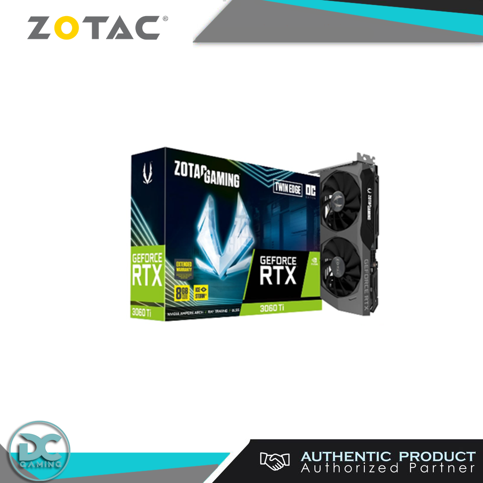 Zotac RTX 3060 Twin Edge OC - 12GB GDDR6